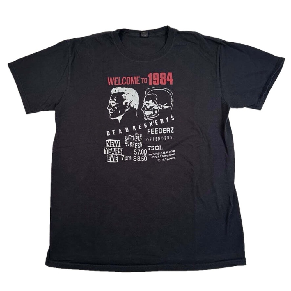 RARE Dead Kennedys “Welcome to 1984” Vintage-Style Punk Band Tee – Size L